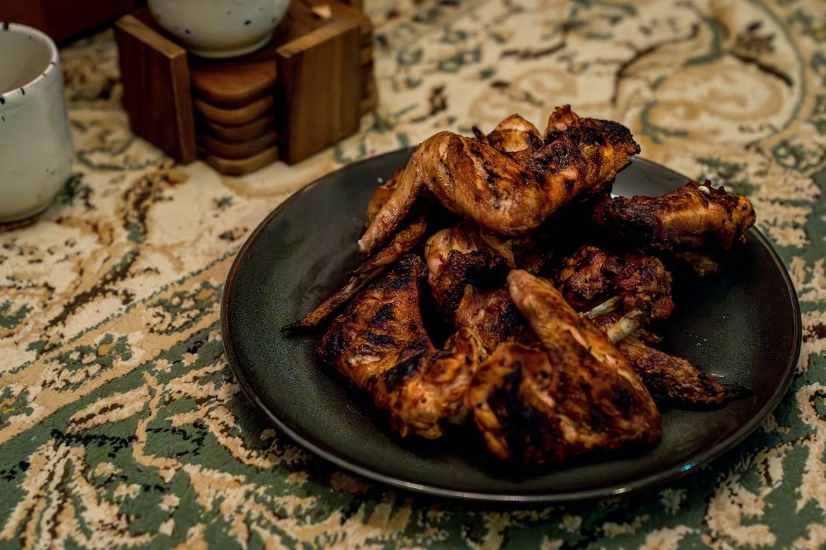 Grillad kyckling kryddad med jerkkrydda